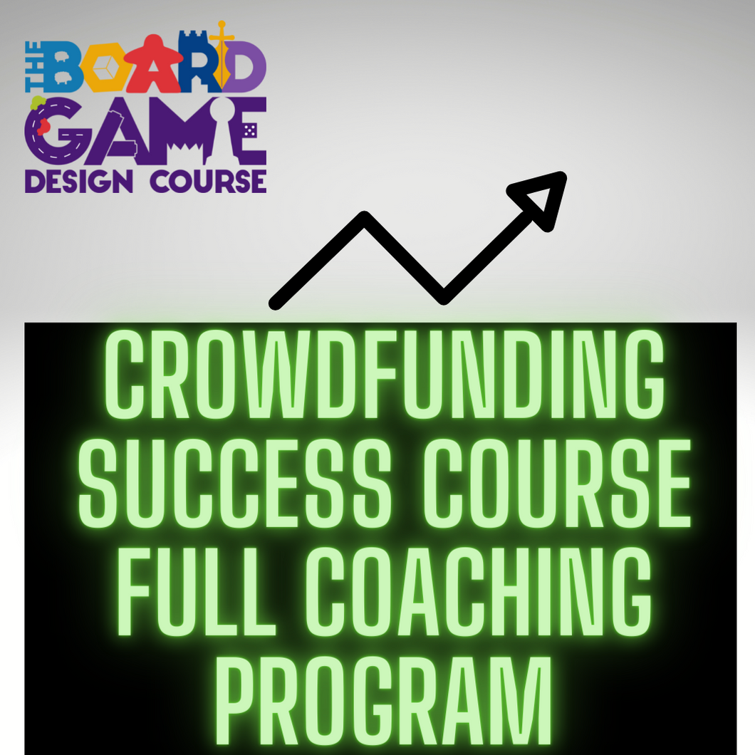 Crowdfunding Success Course FULL COACHING PROGRAM